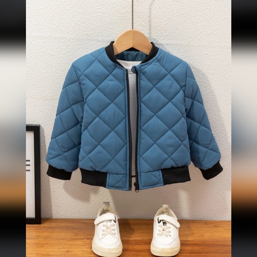 Shein toddler baseball coat 4t